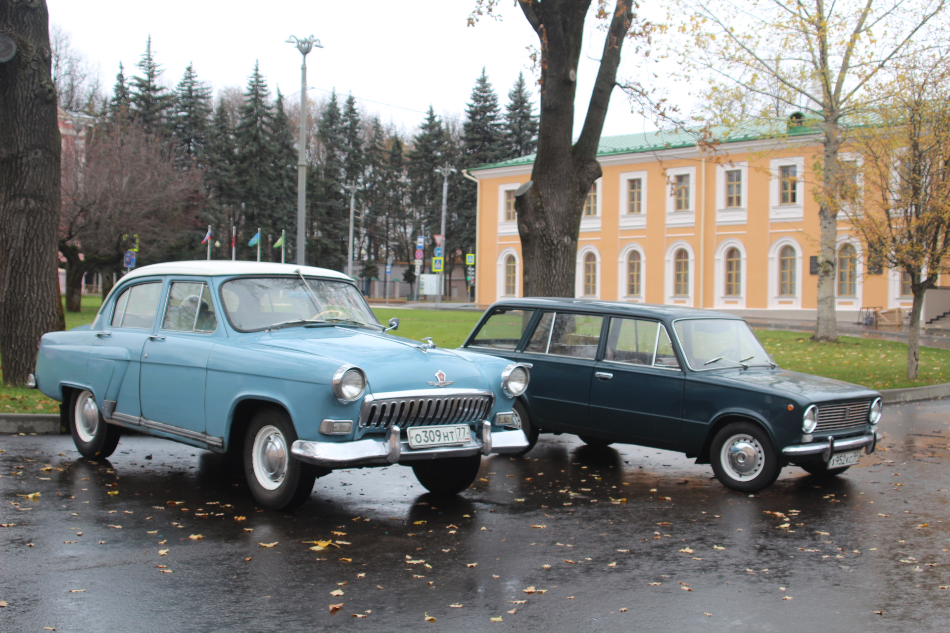 Ну вот и мы закрыли сезон. — ГАЗ 21, 2,4 л, 1961 года | покатушки | DRIVE2