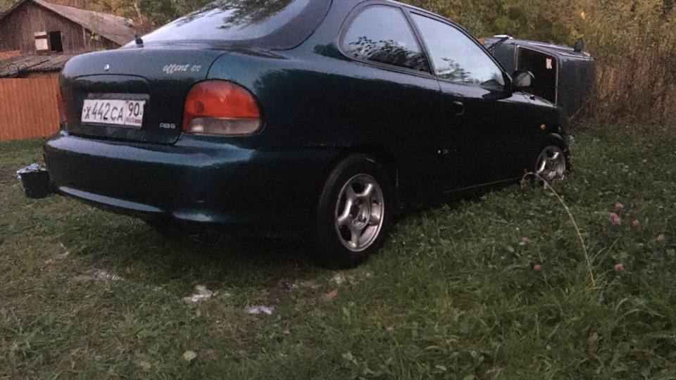 Расход — Hyundai Accent (1G), 1,3 л, 1998 года | поломка | DRIVE2