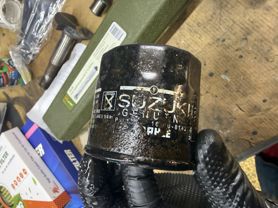 Напомню в оригинале фильтр Mahle сделан в китае. — Suzuki Jimny (4G)