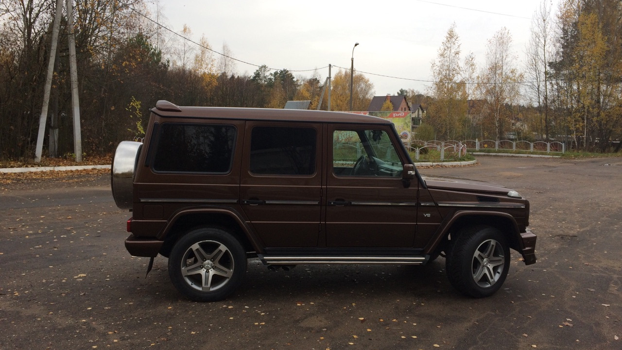 Mercedes-Benz G-Class (W463) 3.2 бензиновый 1997 | Шоколад 🍫 на DRIVE2