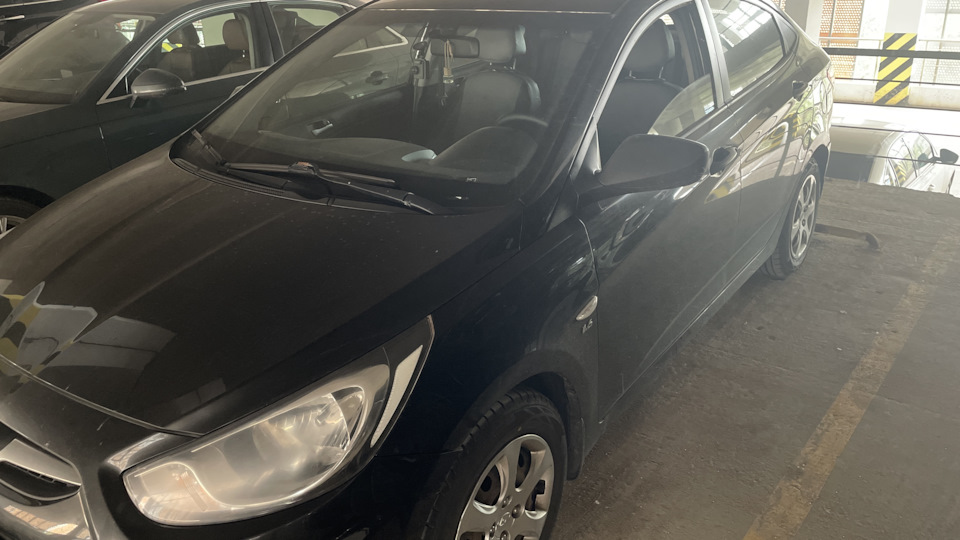 Замена масла на Солярисе. — Hyundai Solaris, 1,6 л, 2013 года | визит ...