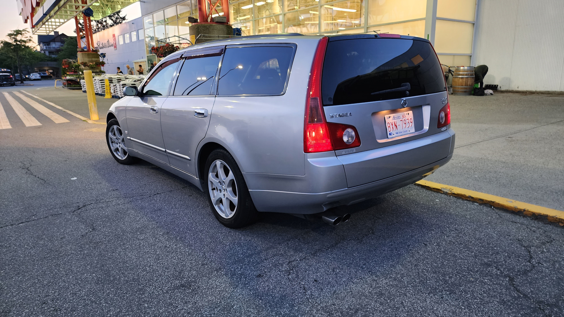 Nissan Stagea (M35) 2.5 бензиновый 2002 | JDM на DRIVE2