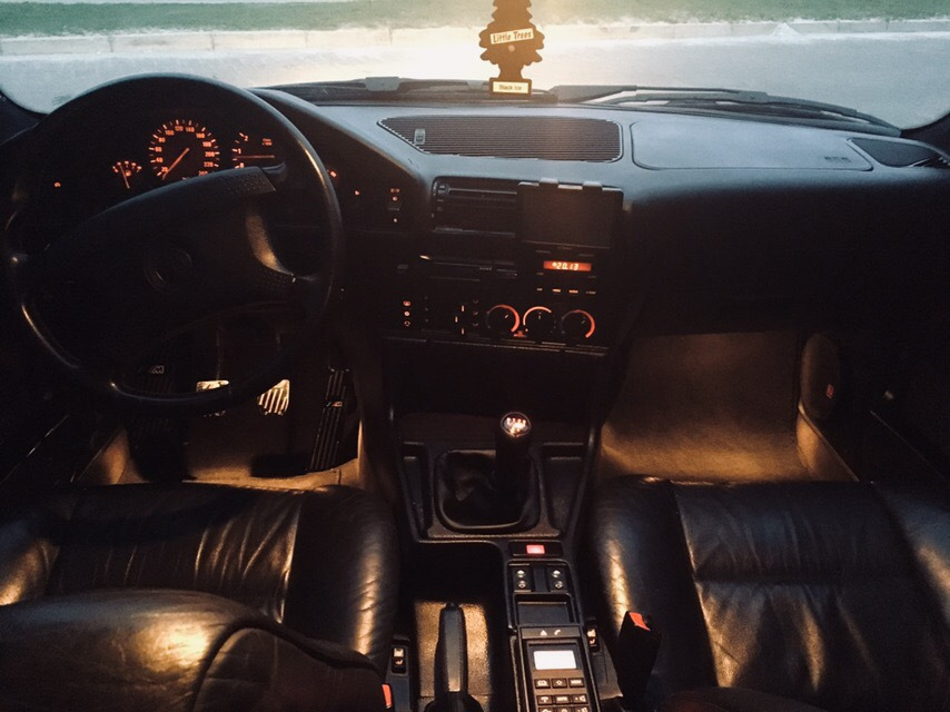 №10: Салон — BMW 5 series (E34), 2,5 л, 1989 года | фотография | DRIVE2