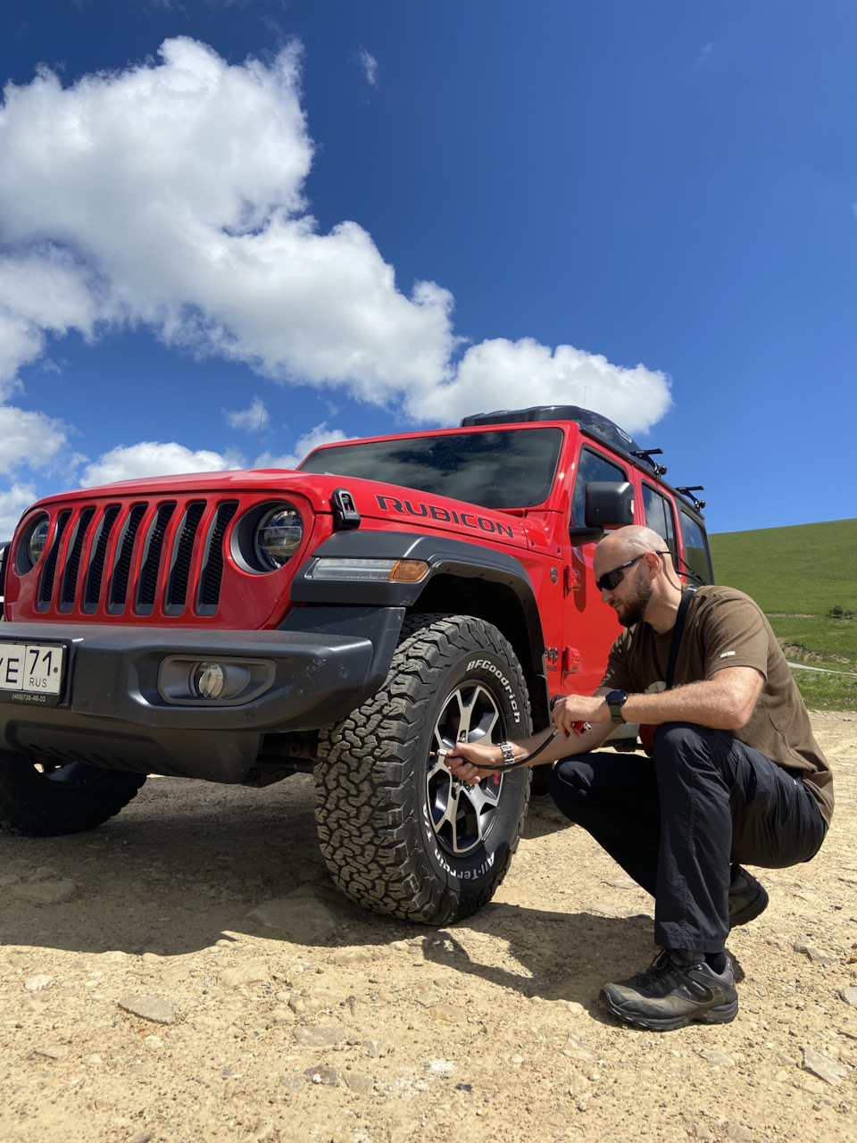 Поездка на Кавказ, часть 1 (Хурла-кель). — Jeep Wrangler (JL), 2 л, 2020  года | путешествие | DRIVE2