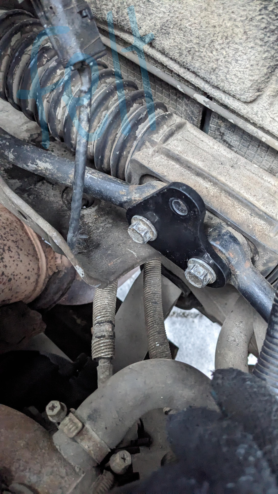 Установка демпфера рулевой рейки Лада Калина 2 2015 года выпуска. Руль ...