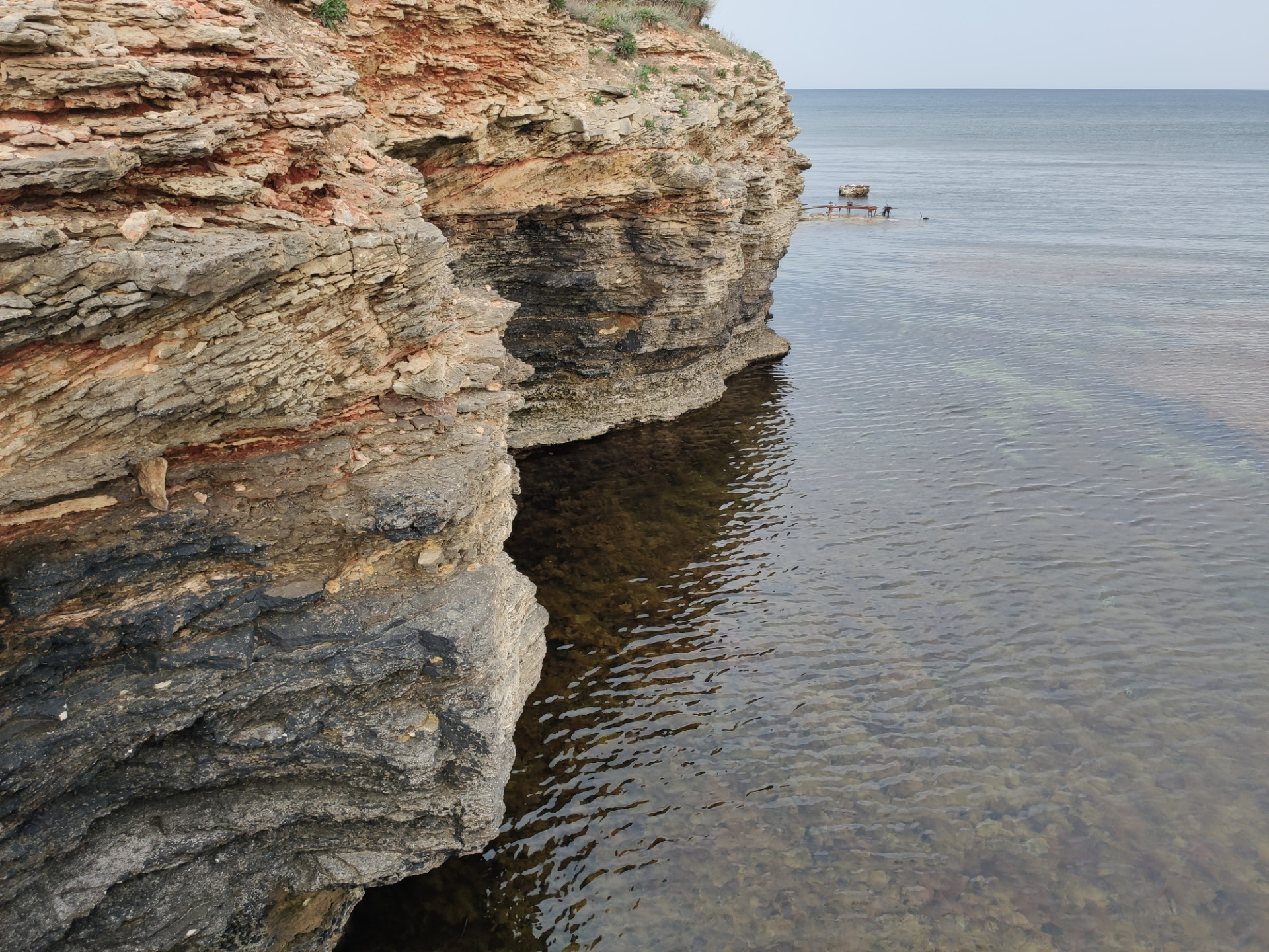 Дикий пляж Оленевка Крым