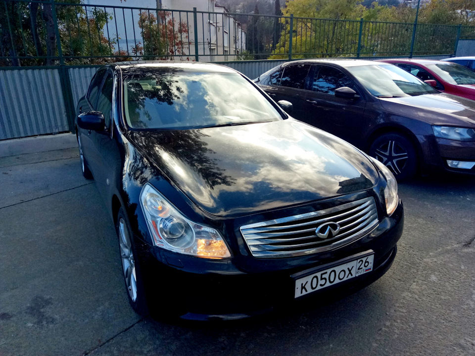 Желтые лампы Lynx HB4 Yellow в туманки и диодные габариты — Infiniti ...