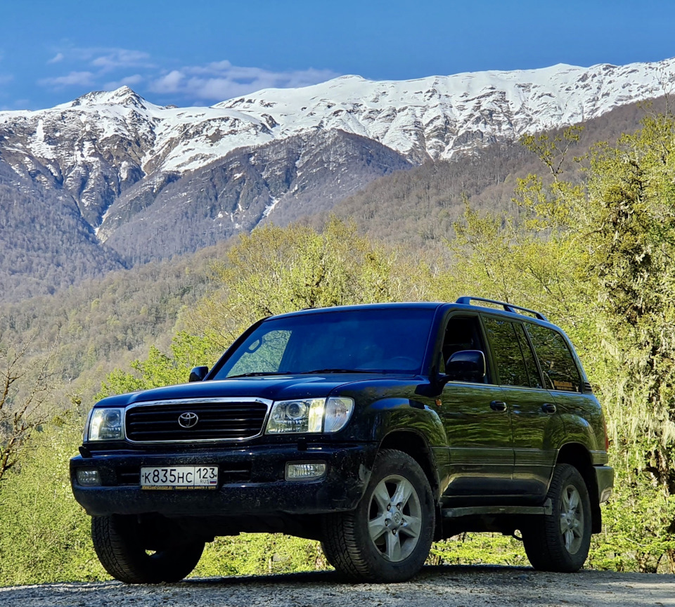 Уехала вчера 100ка к новому владельцу — Toyota Land Cruiser 100, 4,7 л,  1998 года | продажа машины | DRIVE2