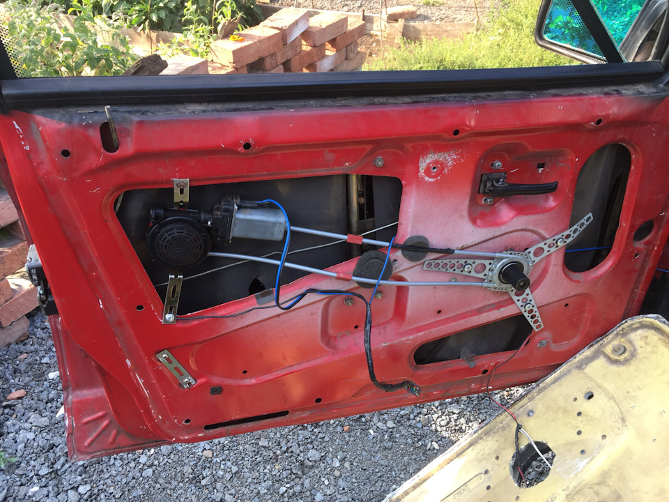 ЭСП на водительскую дверь — Lada 2109, 1,3 л, 1994 года | тюнинг | DRIVE2