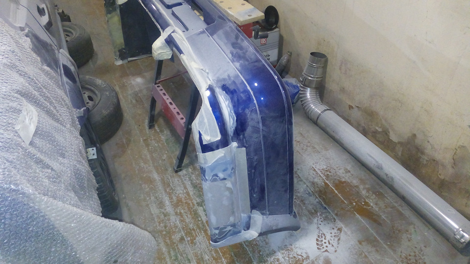 Обвес Thorn DM на Ваз 2115 — задная губа, один шаг к финалу — Lada 2115 ...