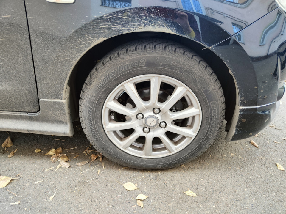 Зимняя резина — Mitsubishi Mirage (6G), 1 л, 2014 года | шины | DRIVE2