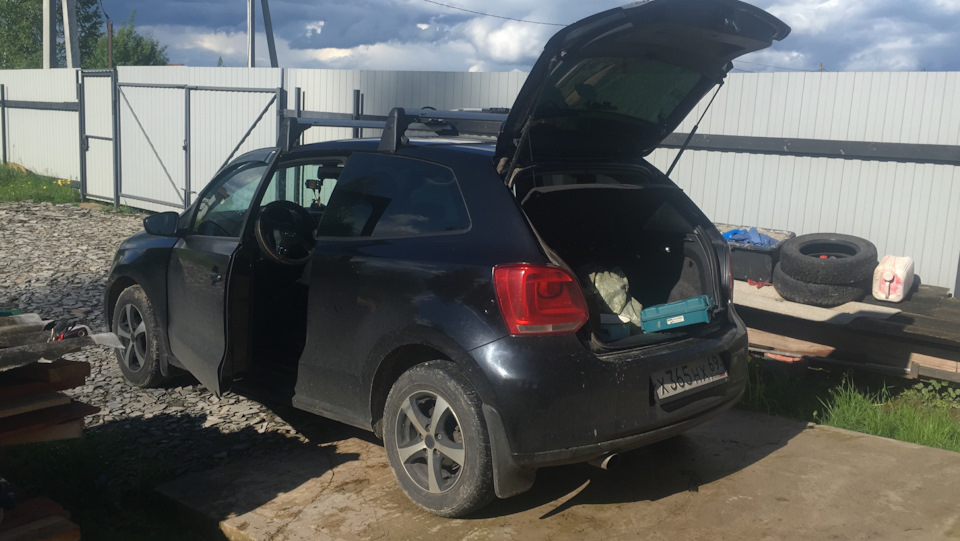 Гофра глушителя — Volkswagen Polo Mk5, 1,4 л, 2009 года | своими руками ...