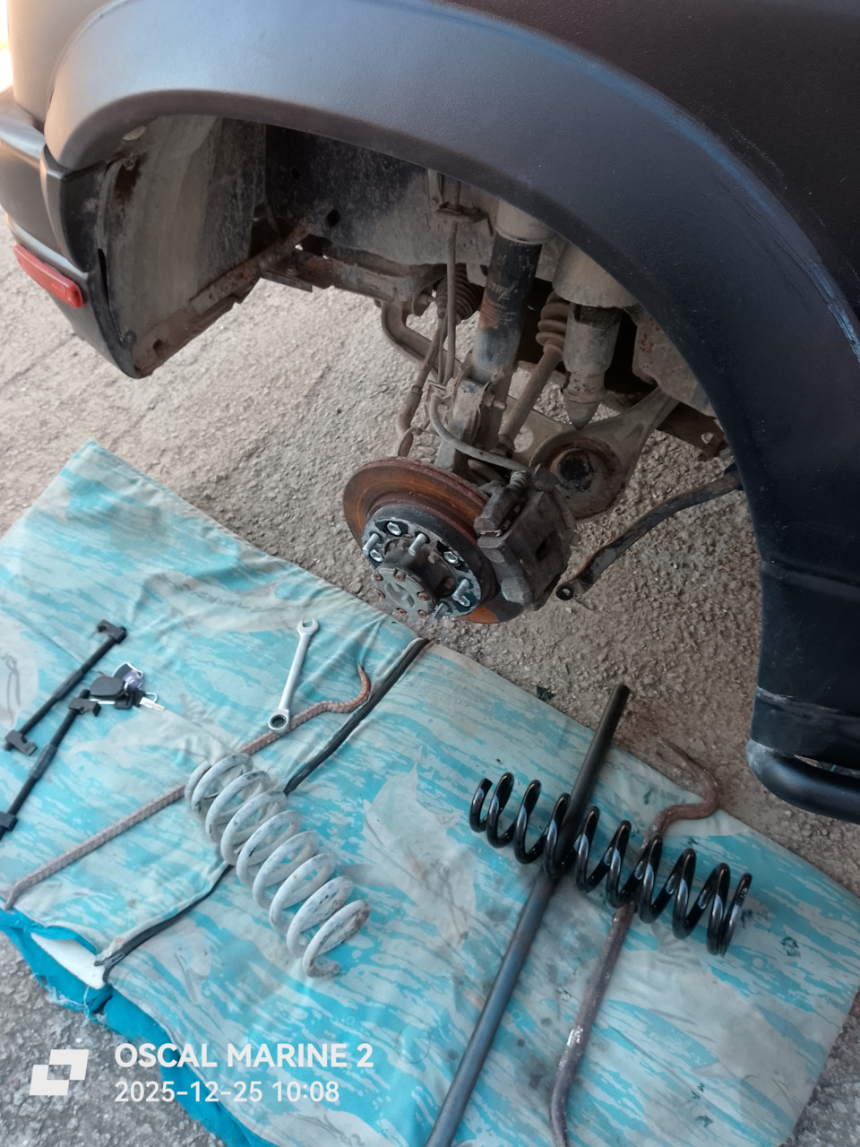 Фото в бортжурнале Chevrolet Tracker II. Запчасти на фото: 122510