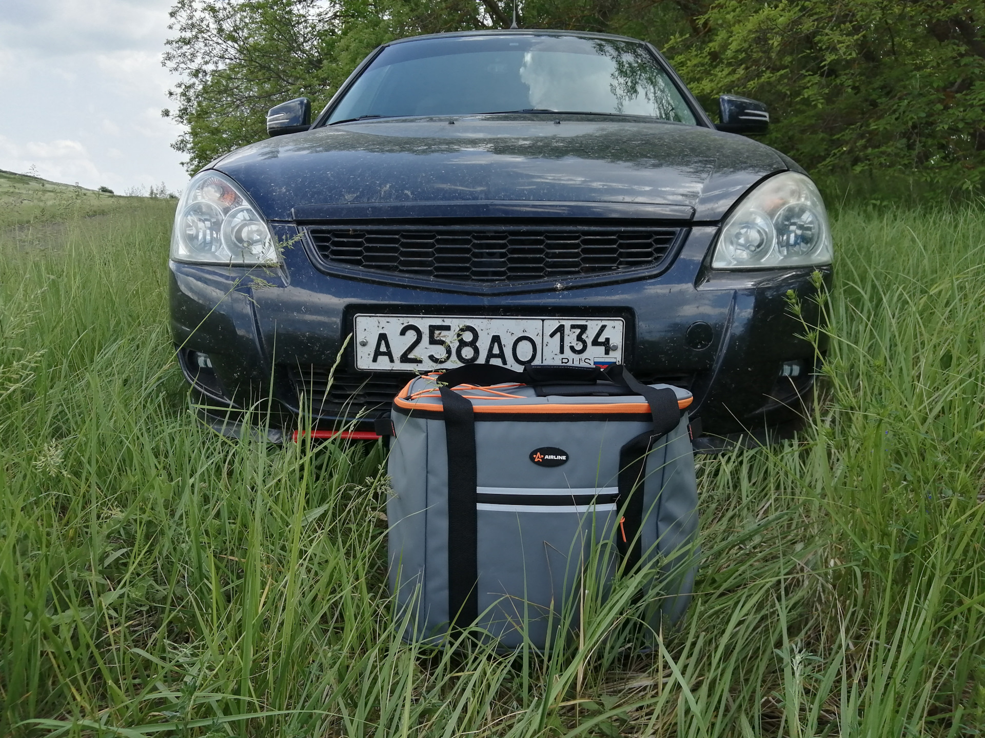 Сумка — холодильник AIRLINE — Lada Приора седан, 1,6 л, 2007 года |  аксессуары | DRIVE2