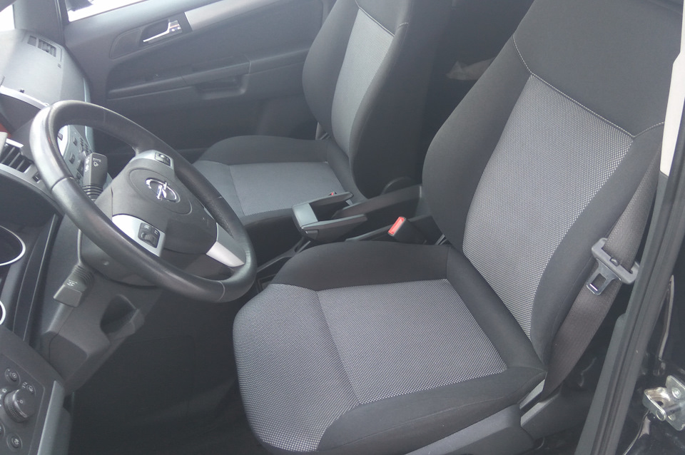Чехлы от Автопилот на "полу-заказ" — Opel Zafira B, 1,8 л., 2012 года ...