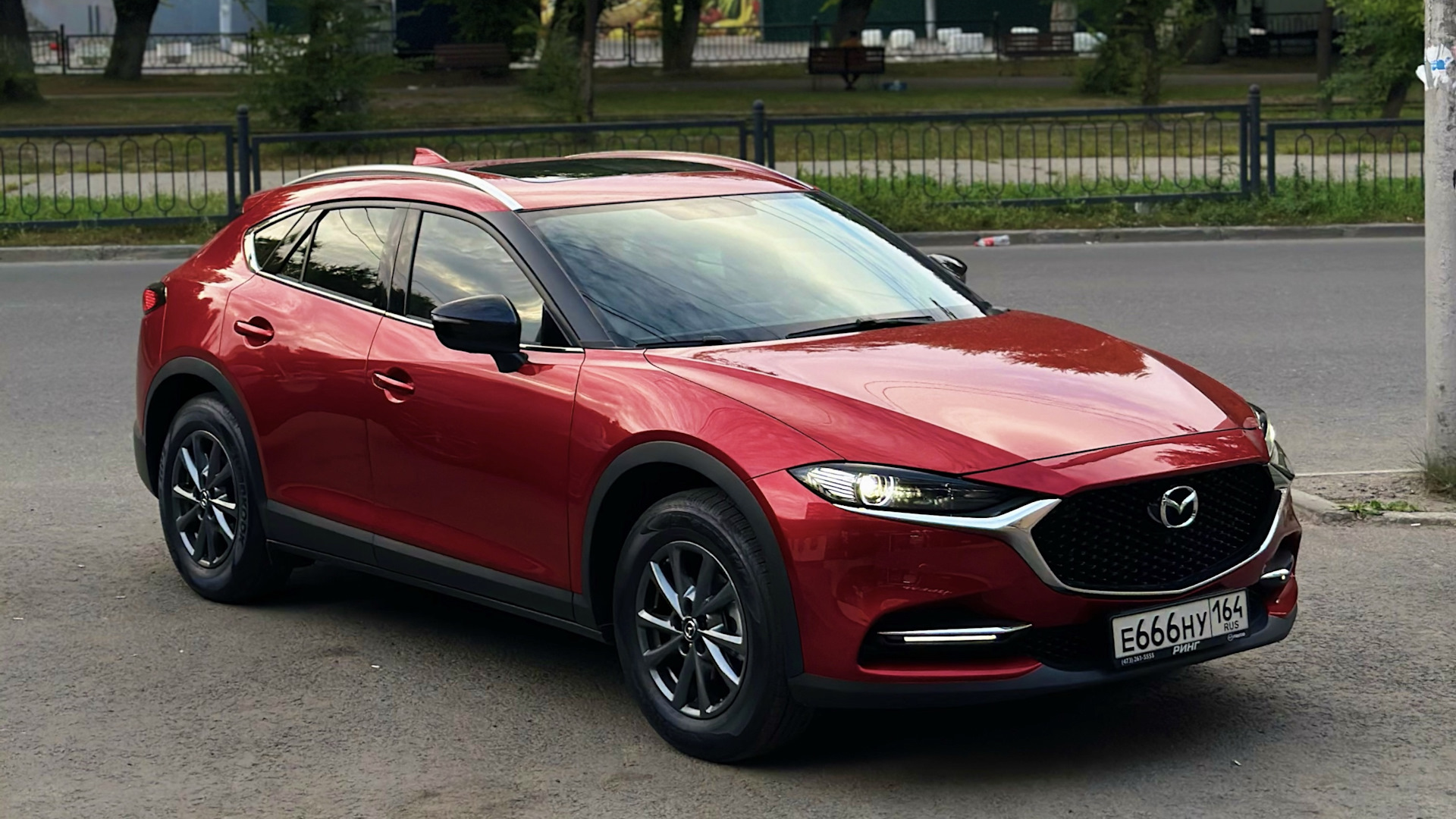 Mazda CX-4 2.0 бензиновый 2023 | *Красный бархат на DRIVE2