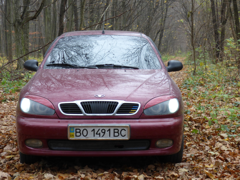 ДХО 2 в 1 — Daewoo Lanos, 1,5 л, 2007 года | стайлинг | DRIVE2