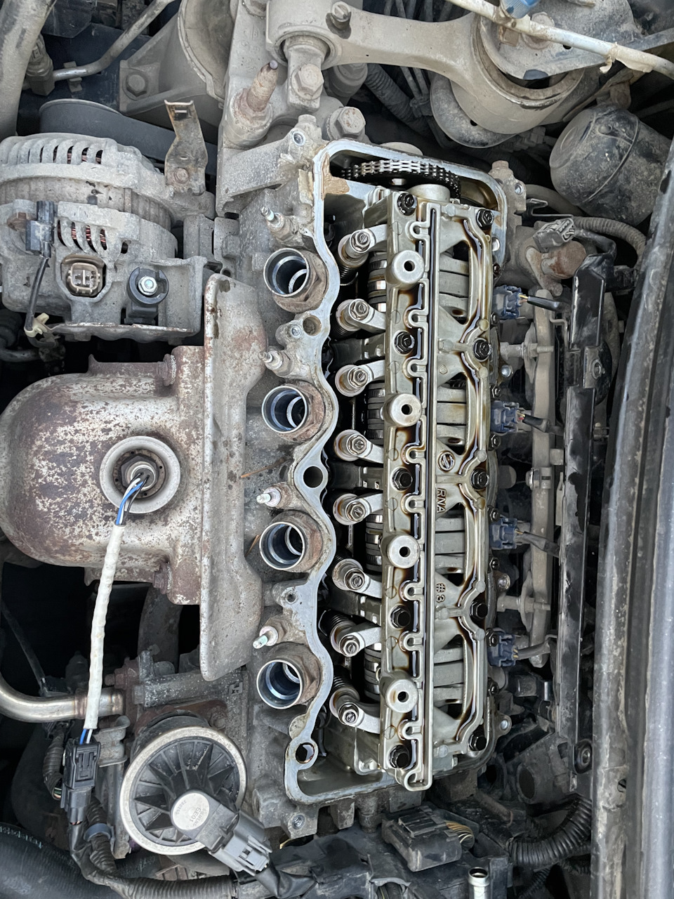 Регулировка клапанов — Honda Civic 5D (8G), 1,8 л, 2008 года | своими ...