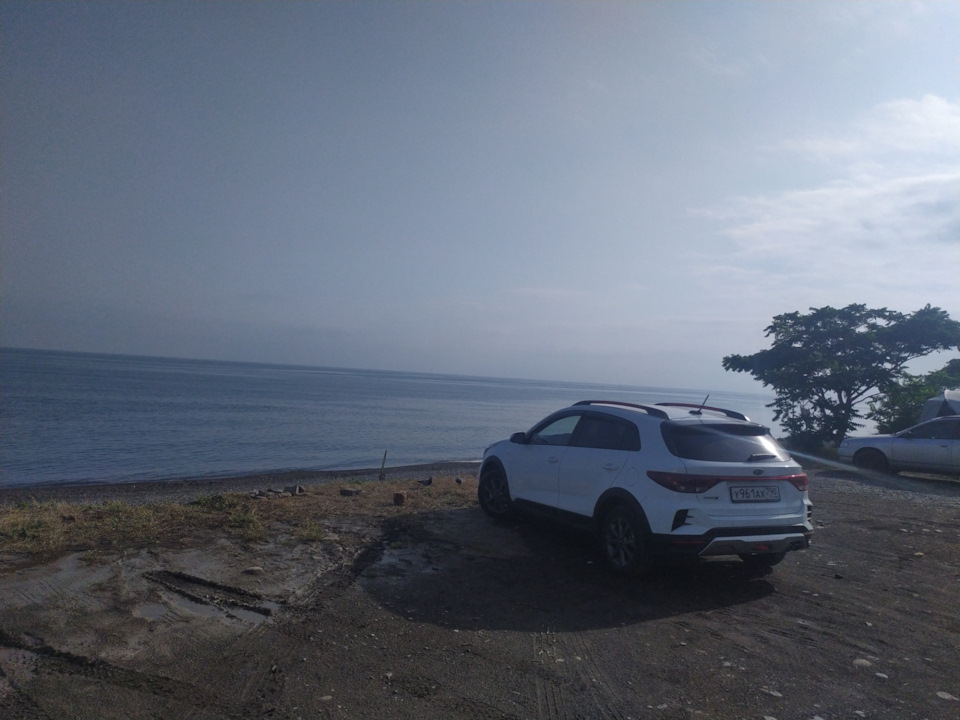 Быстро искупаться и дальше в путь — KIA Rio X