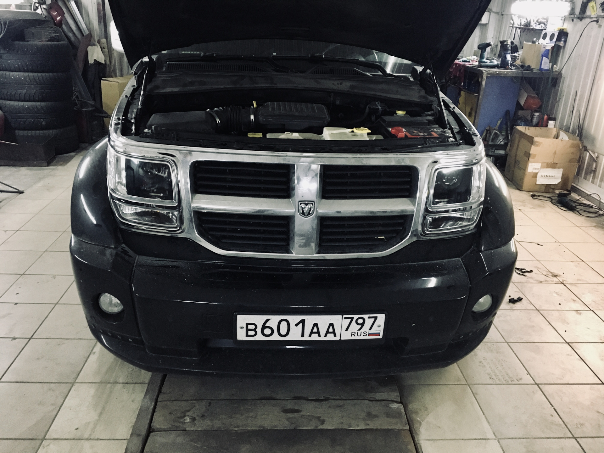 Свет Додж нитро — Dodge Nitro, 3,7 л, 2007 года | тюнинг | DRIVE2