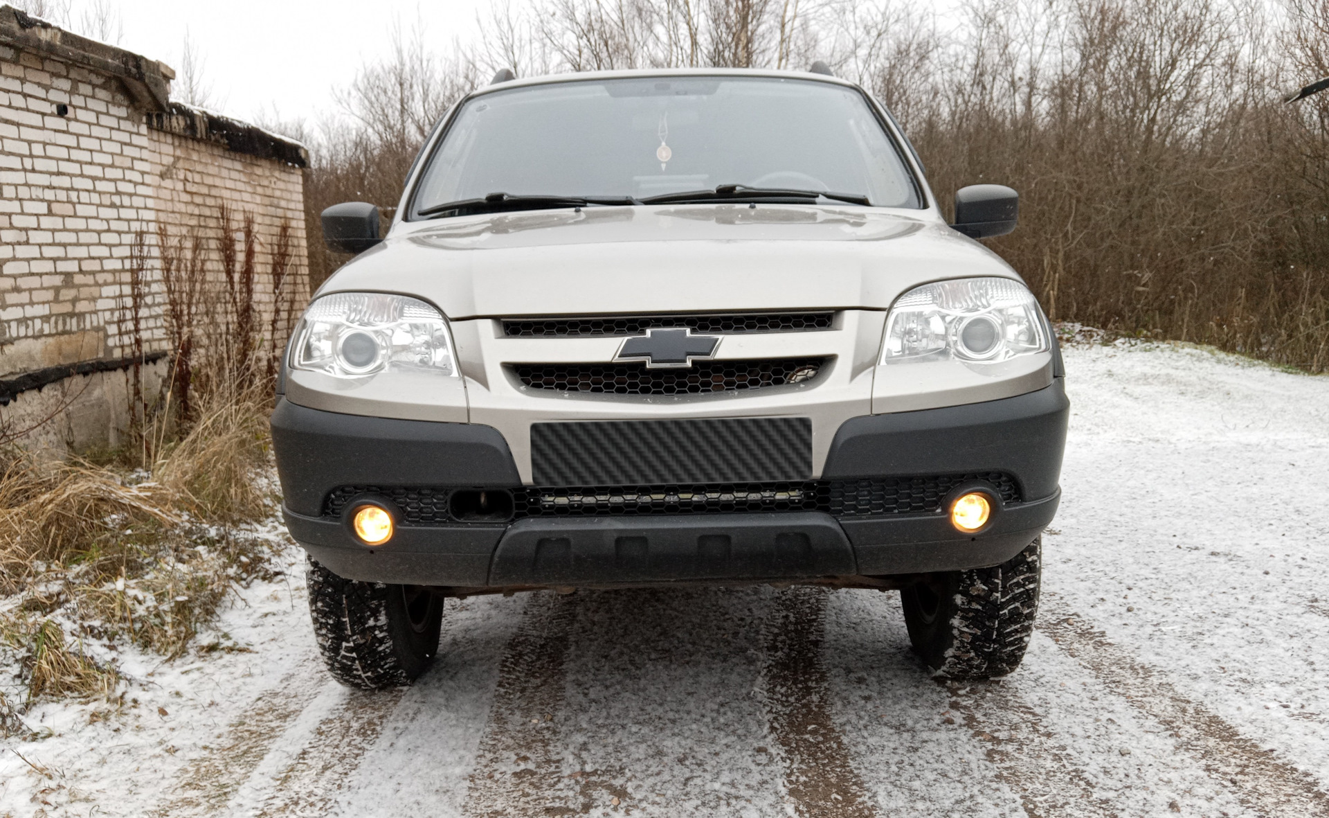 ДХО 30% с "дальнего" на ПТФ — Chevrolet Niva (1G), 1,7 л, 2012 года ...