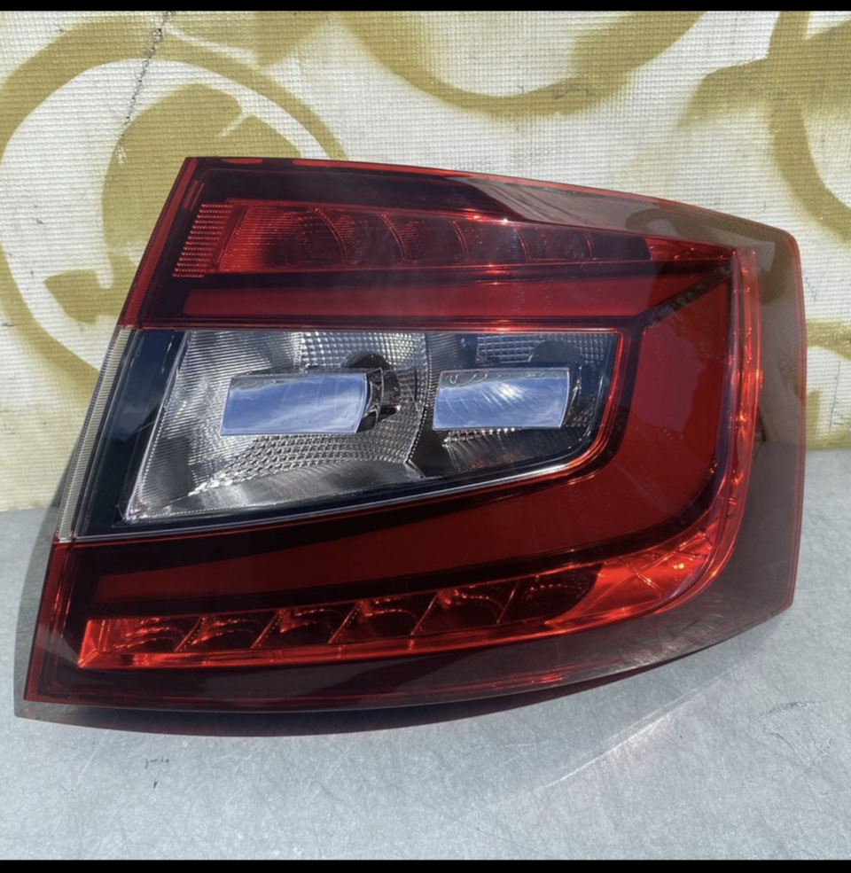 Задний правый Фонарь LED КУПЛЮ — Skoda Octavia A7 Mk3, 1,8 л, 2019 года ...