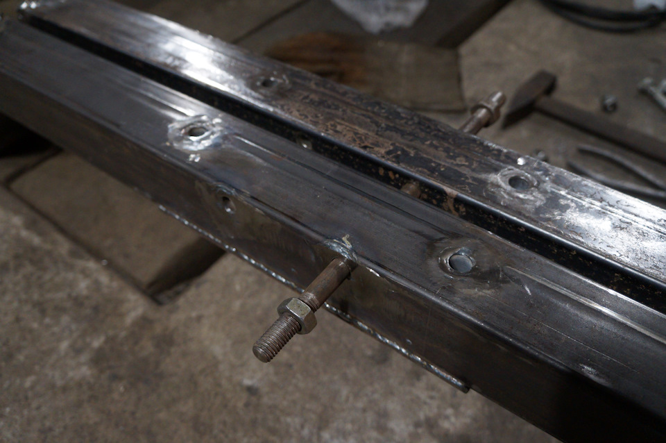 Рама на ниву ч.3 — Lada 21218 Фора, 1,7 л., 1997 года | своими руками ...