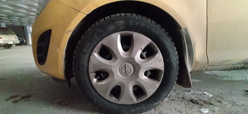 В установке — Opel Corsa D