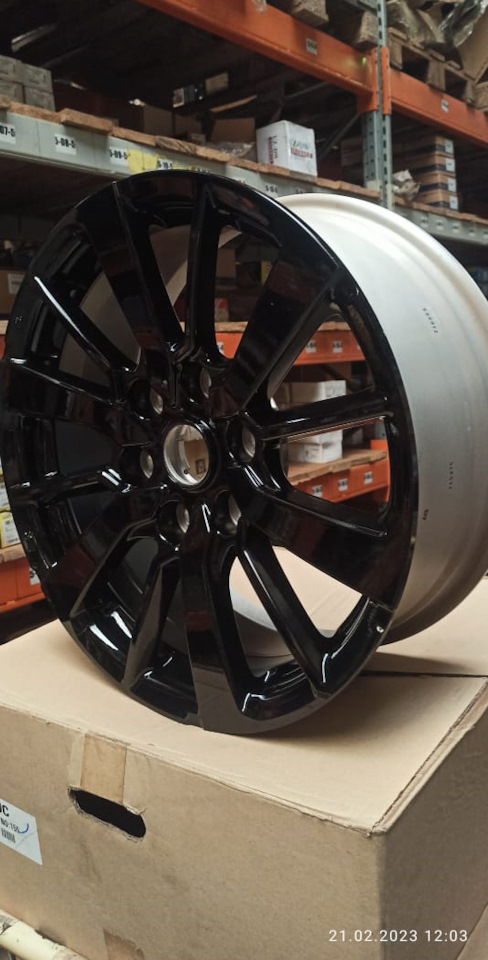 Литые диски Mitsubishi 7,5Jx18 ET38 6x139,7 на Mitsubishi L200 (5G ...