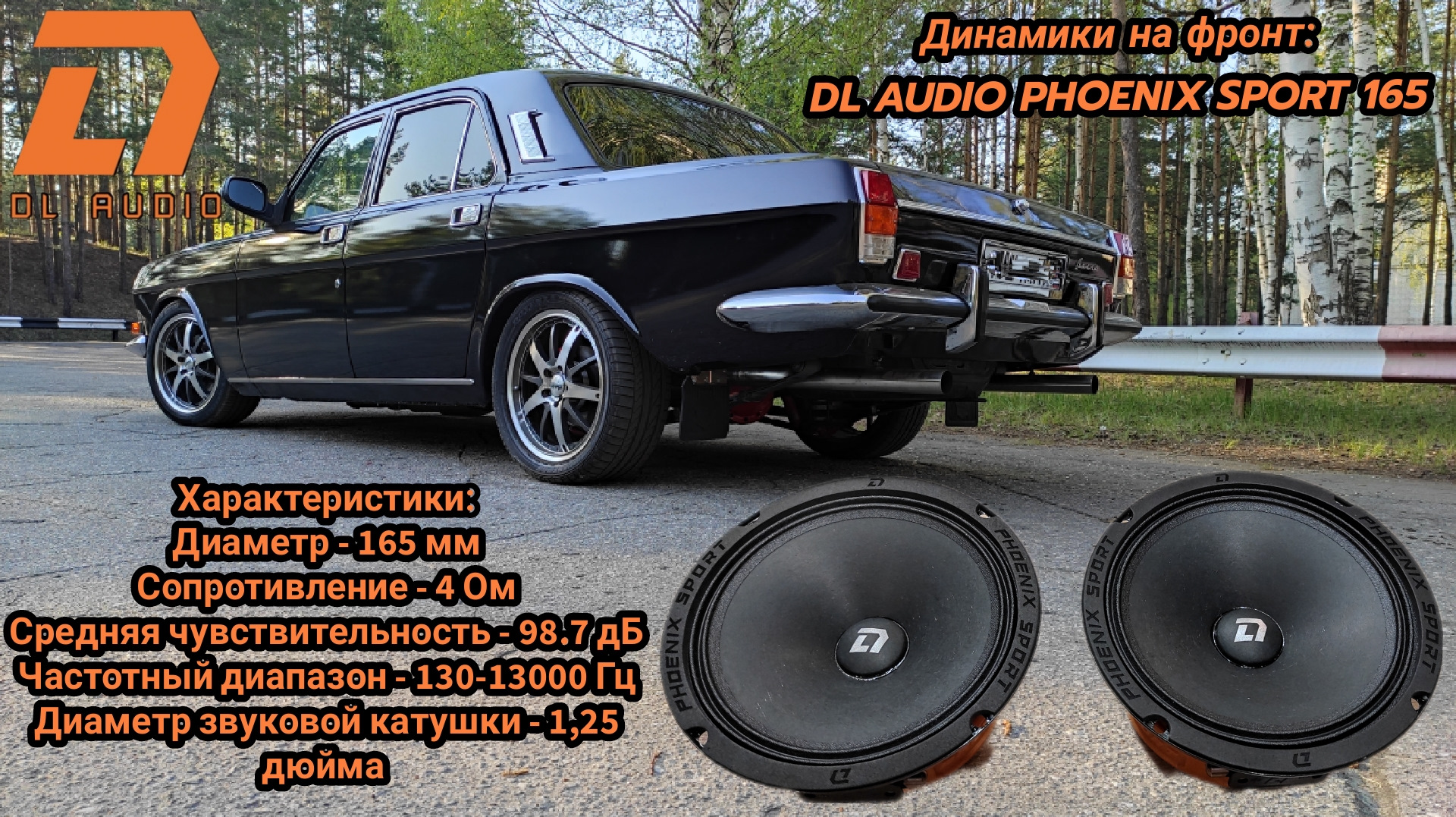 Dl audio sport 165