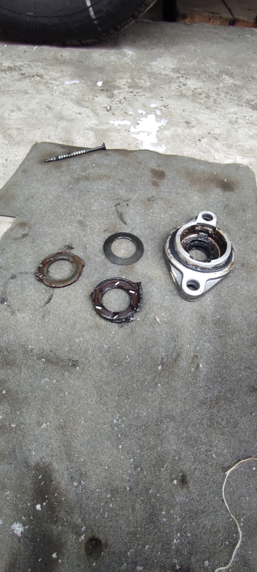 Установка рулевого вала на втулках, замена тарельчатой пружины. — Lada ...