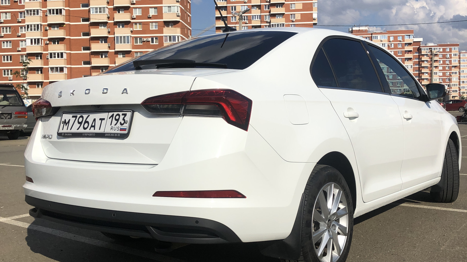 Продажа Skoda Rapid (2G) 2020 (бензин, робот) — с историей обслуживания —  DRIVE2.RU