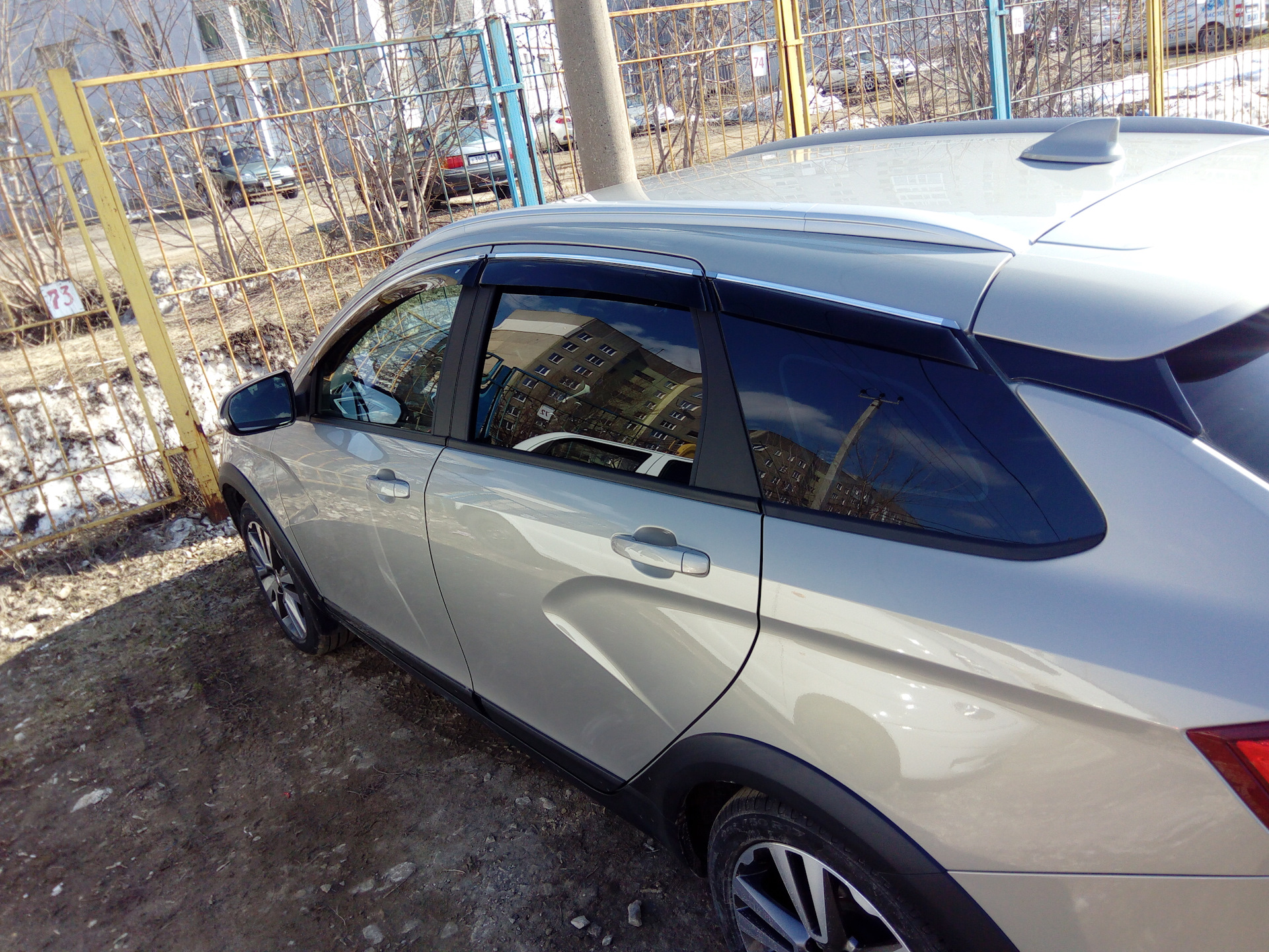 Дефлекторы Lada Vesta SW