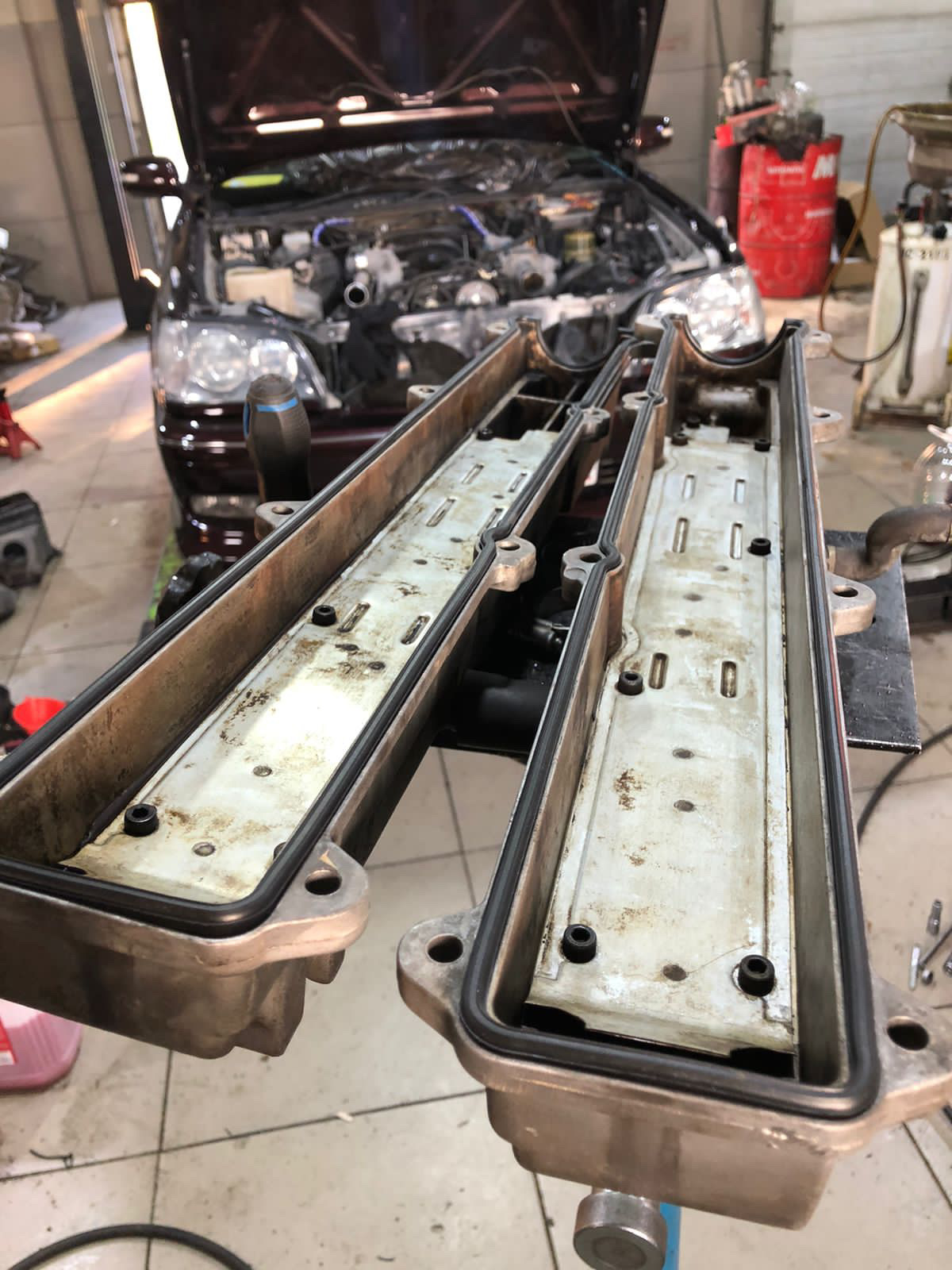 Плановое ТО путь к идеалу 2# — Toyota Crown (S170), 2,5 л, 2001 года ...