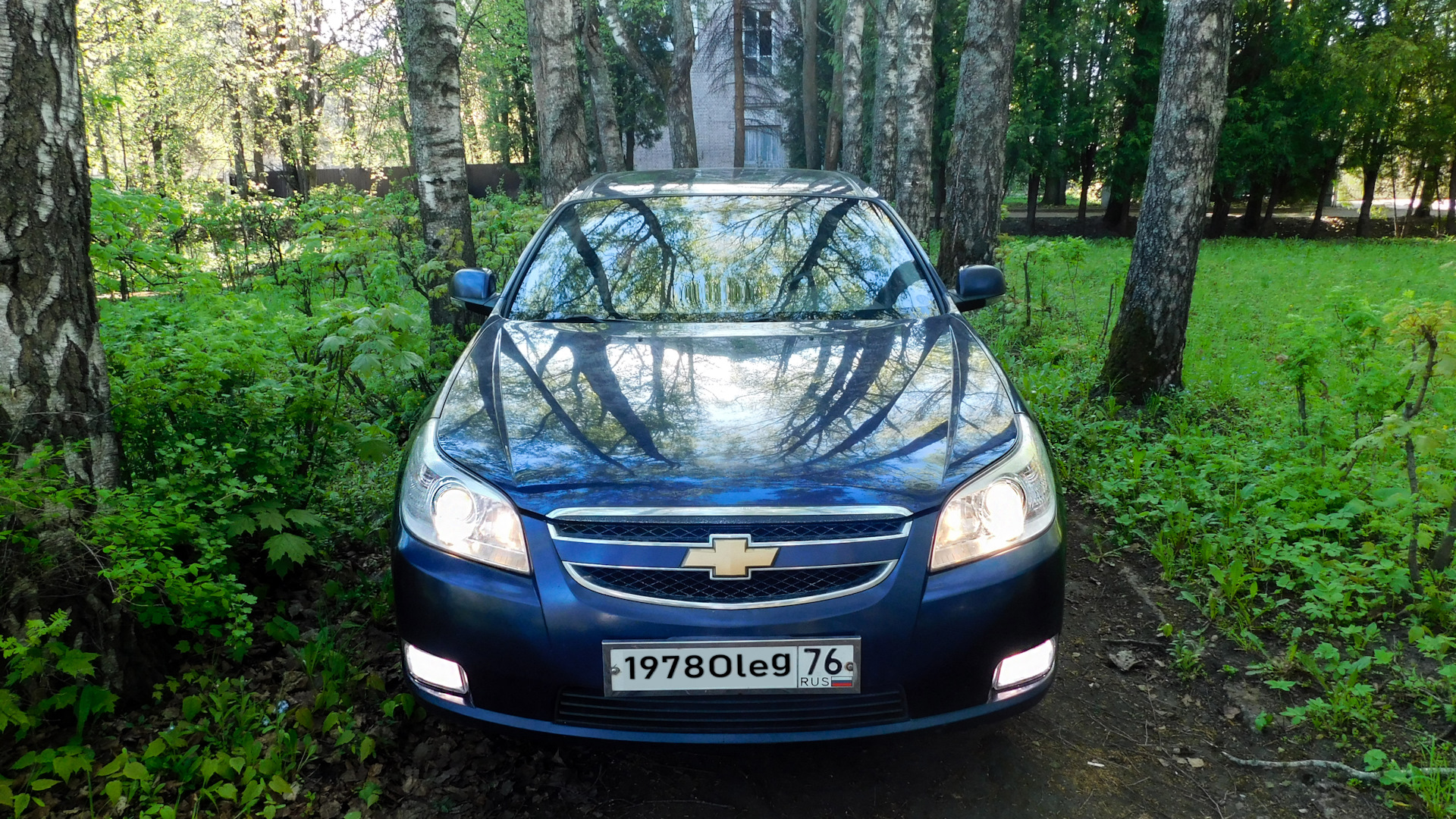 Chevrolet Epica 2.0 бензиновый 2008 | . Синий Посейдон на DRIVE2