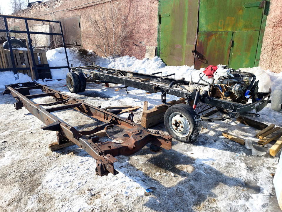 Из газели в газон — ГАЗ Газель, 2,4 л, 2000 года | кузовной ремонт | DRIVE2