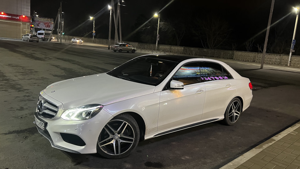 Я ️MB — Mercedes-Benz E-class (W212), 3,5 л, 2013 года | стайлинг | DRIVE2