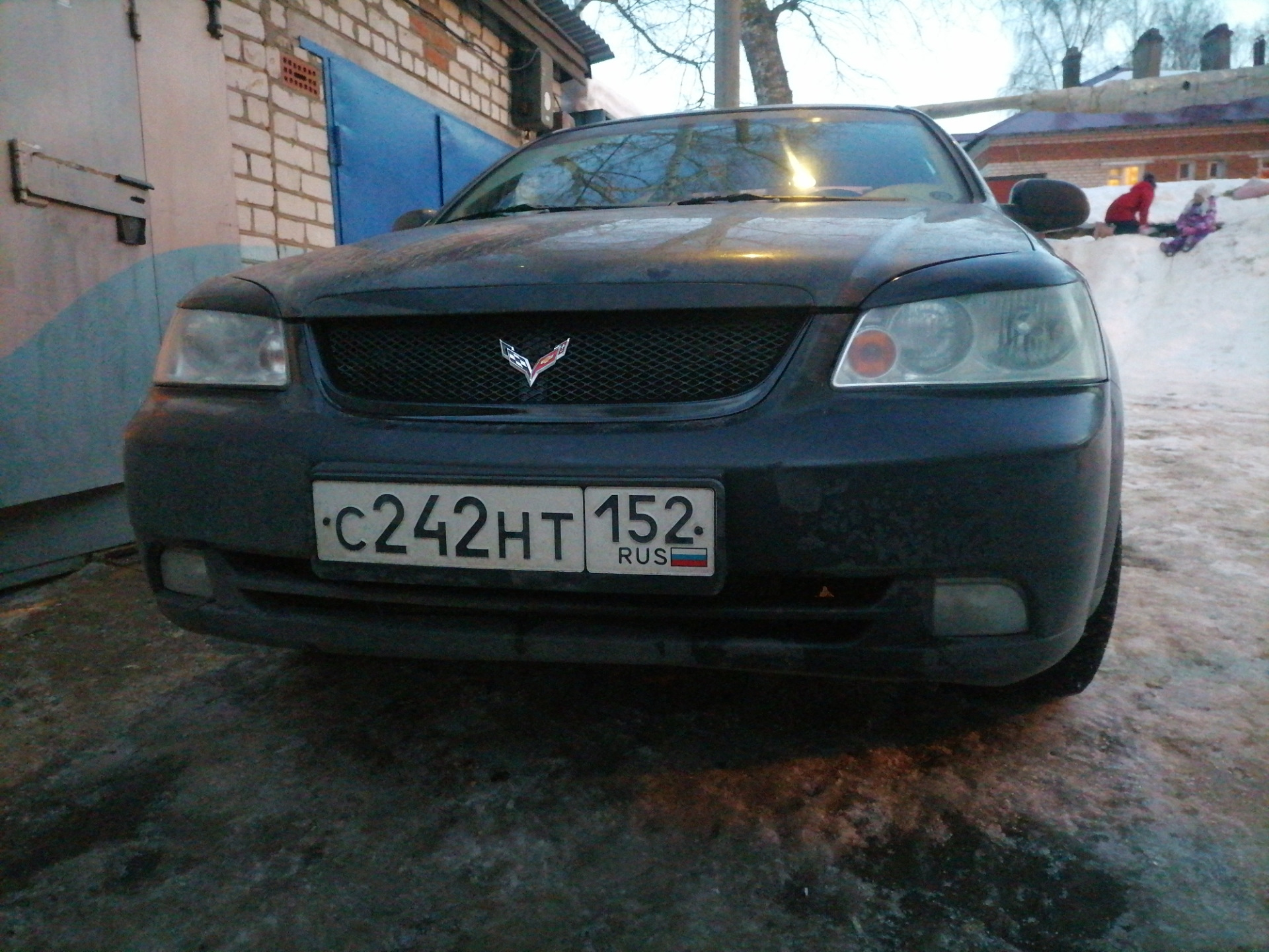Тюнинг решетки радиатора Лачетти — Chevrolet Lacetti Sedan, 1,4 л, 2008 ...
