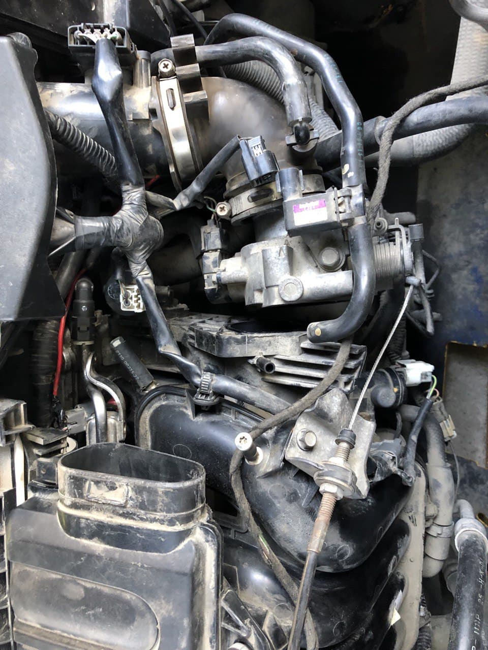 Чистка форсунок. Замена прокладок впускного коллектора. — Mazda 3 (1G ...