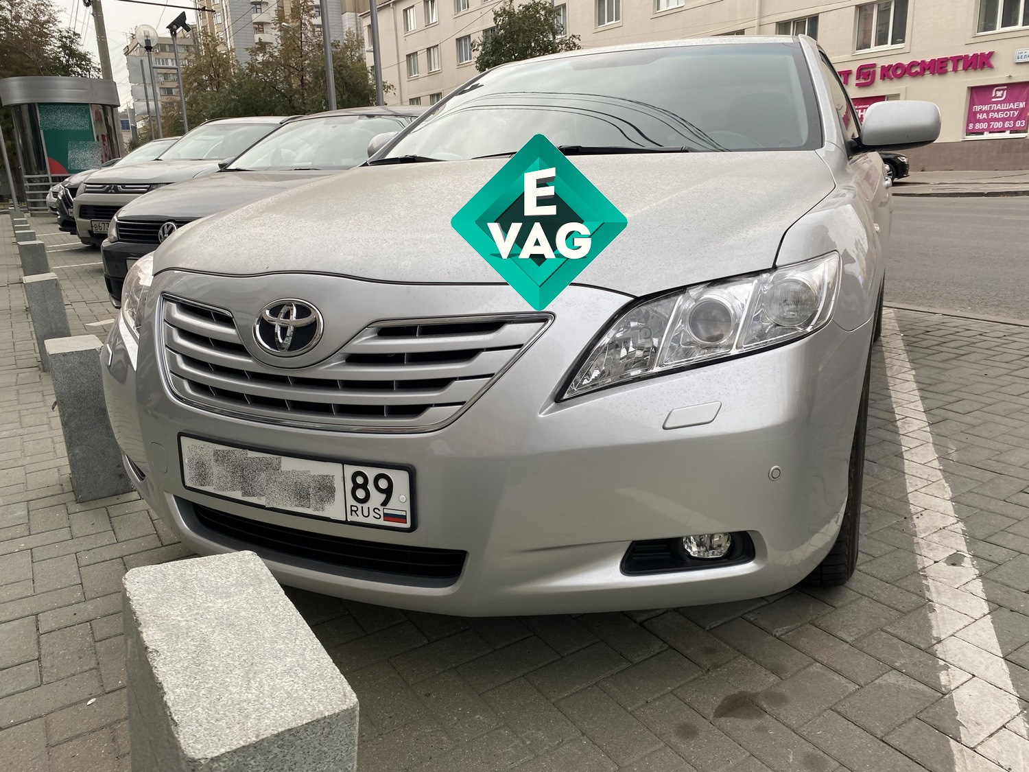 TOYOTA Camry XV40 2.4 167 лс. Чип-тюнинг ЕВРО2 после удаления катализатора  — E-VAG на DRIVE2