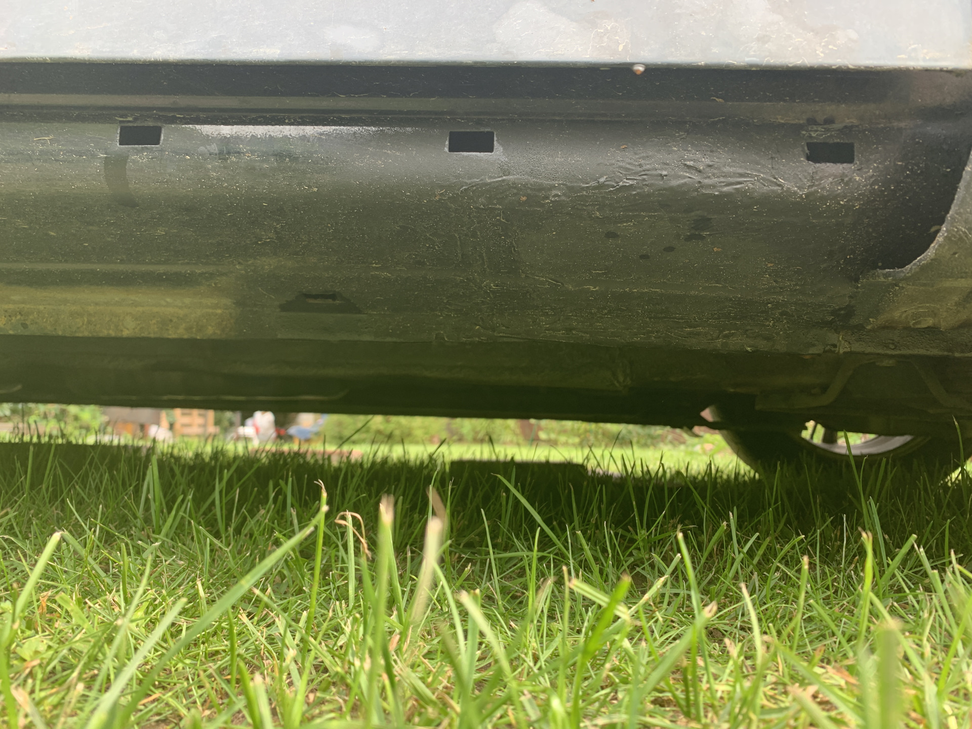 Немного поцарапал диск 🤨 заварил пороги — Hyundai Coupe (GK), 2 л, 2008 ...