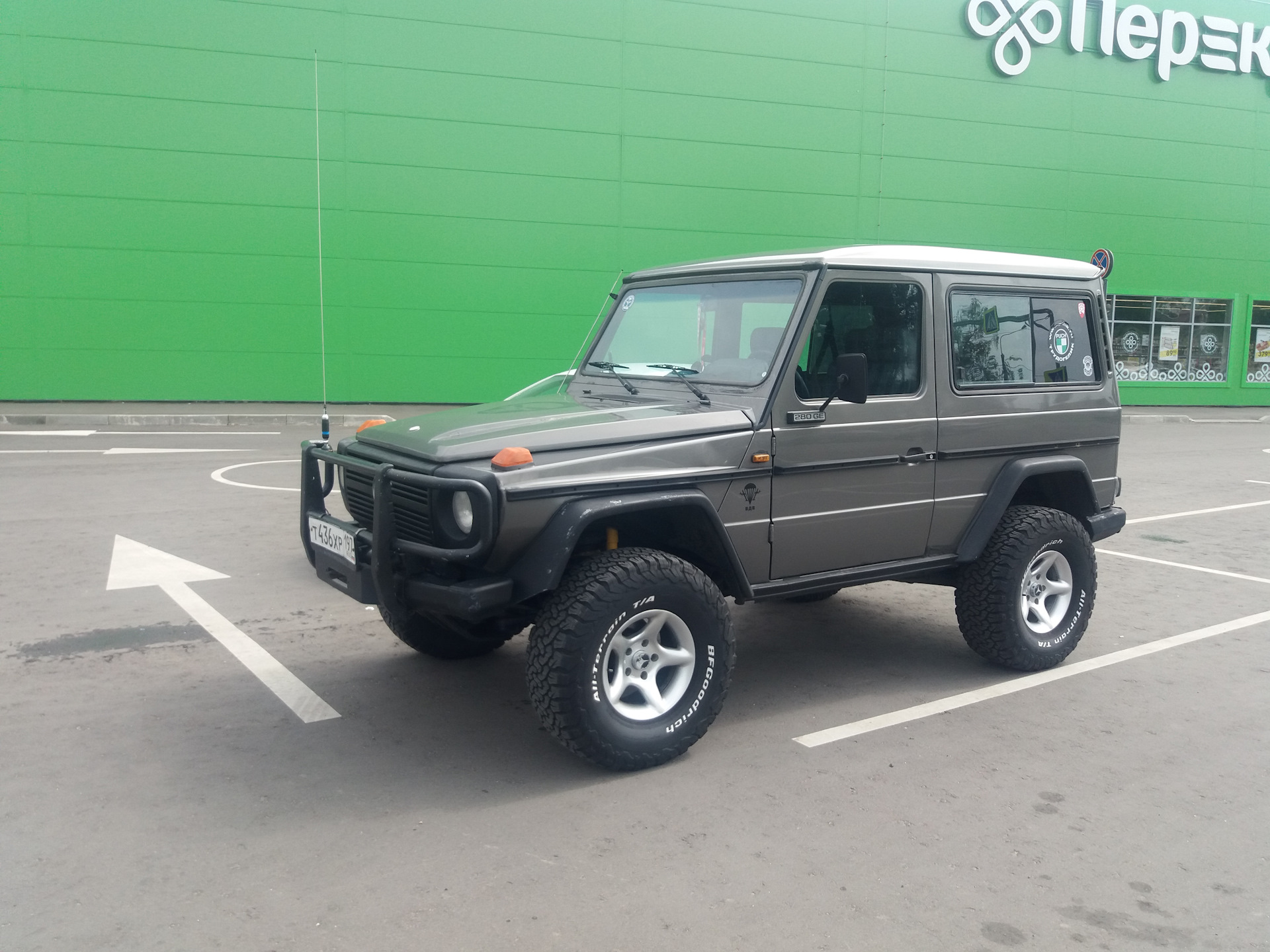 Минус пороги, плюс радийка — Mercedes-Benz G-Class (W460/W461), 3 л ...