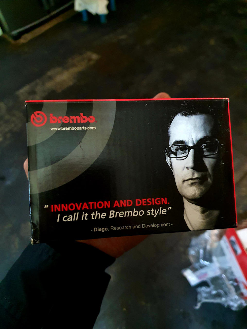 Задние колодки и диски Brembo — Volkswagen Tiguan (1G), 2 л, 2012 года ...