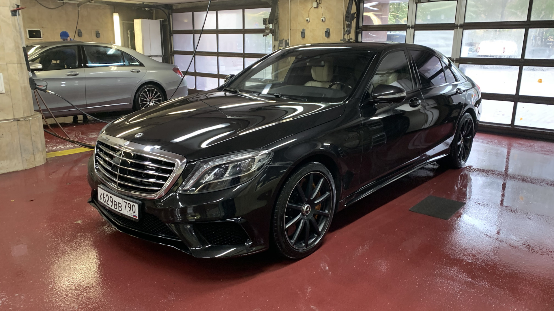 Mercedes-Benz S 63 AMG (W222) 5.5 бензиновый 2015 | S63 total black на  DRIVE2