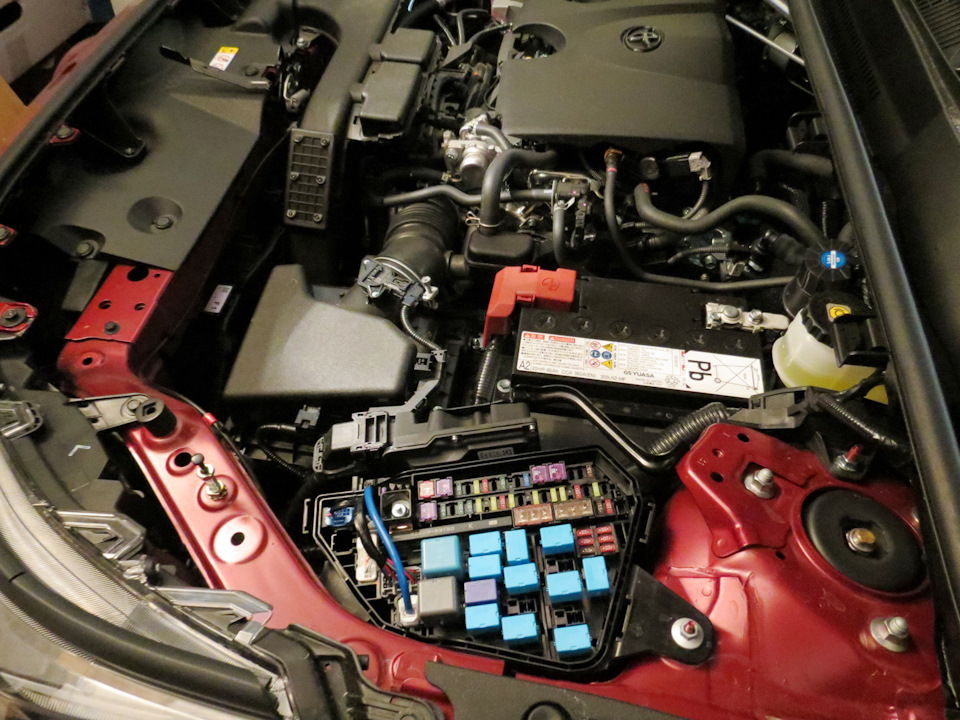 3.ПОДРУЛЕВОЕ пространство, под БАРДАЧКОМ, ПРЕДОХРАНИТЕЛИ и др. — Toyota ...