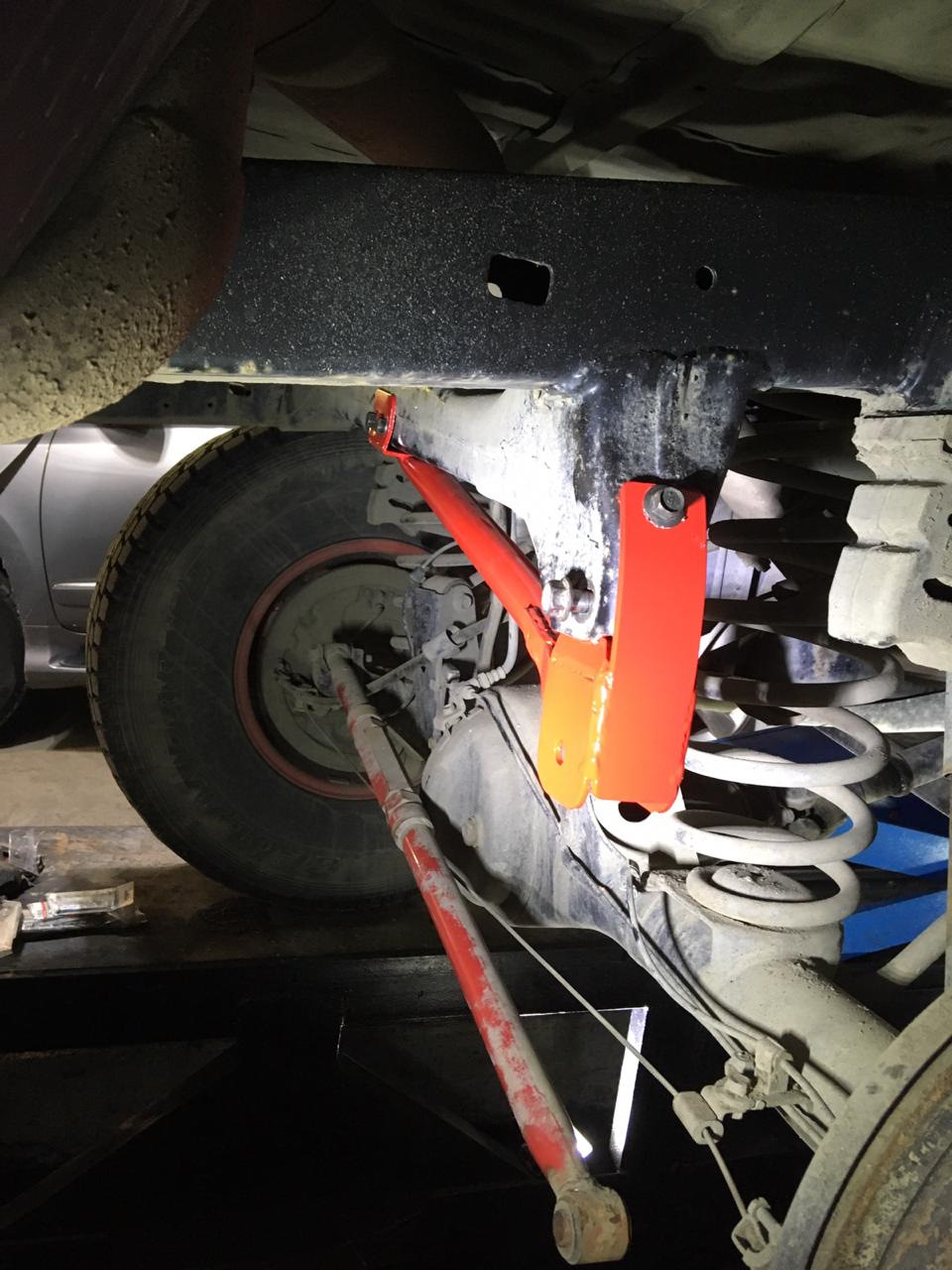 Дроп бокс тяги панара — Toyota Hilux Surf (3G), 3 л, 1997 года ...