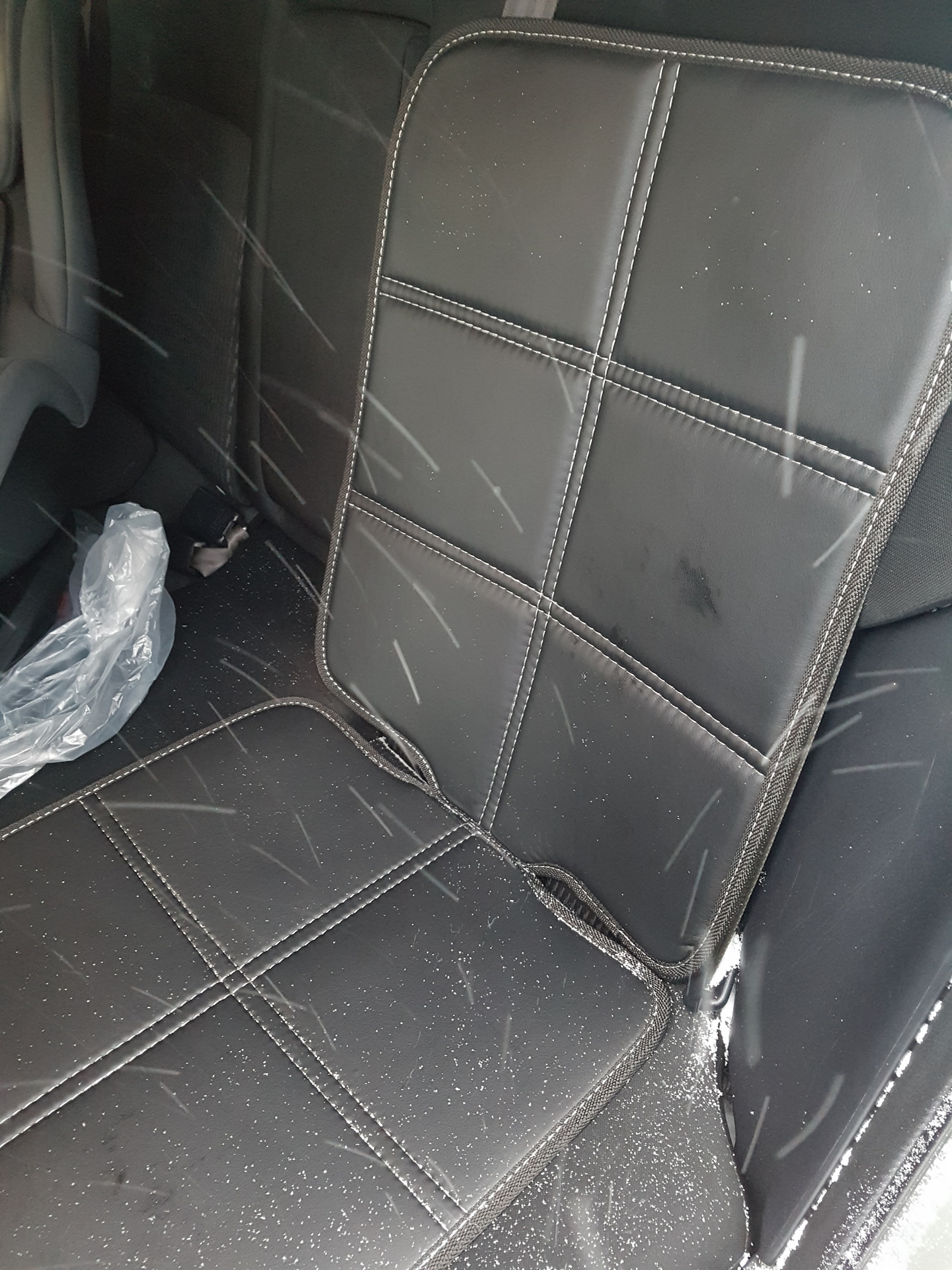 Накидка на сиденье под детское кресло — Mitsubishi Lancer X, 1,6 л ...
