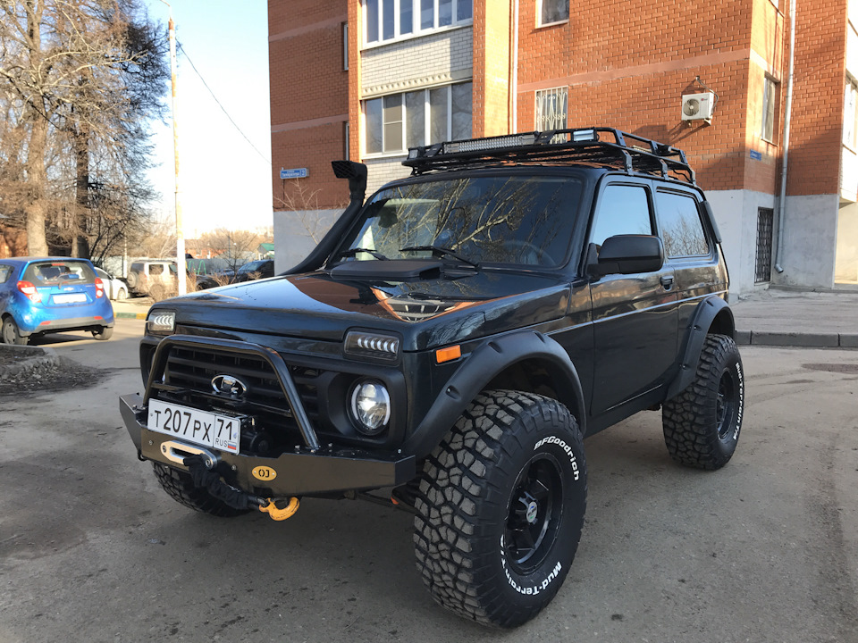 Светодиодные фонари на Ниву — Lada 4x4 3D, 1,9 л, 2017 года | стайлинг ...