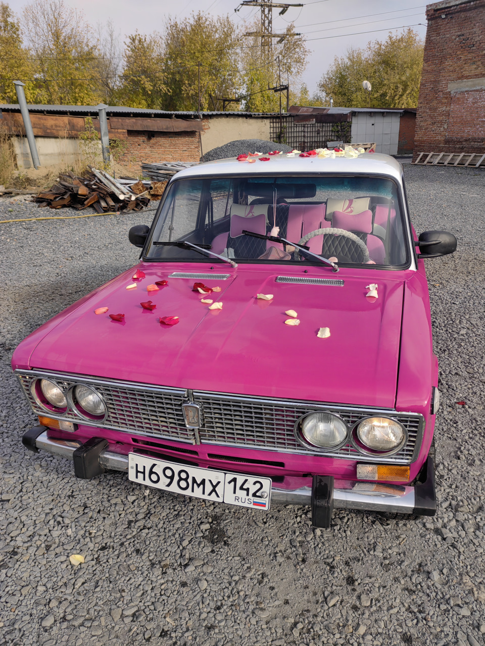 Лепестки роз 🌹 — Lada 2106, 0,5 л, 1990 года | аксессуары | DRIVE2