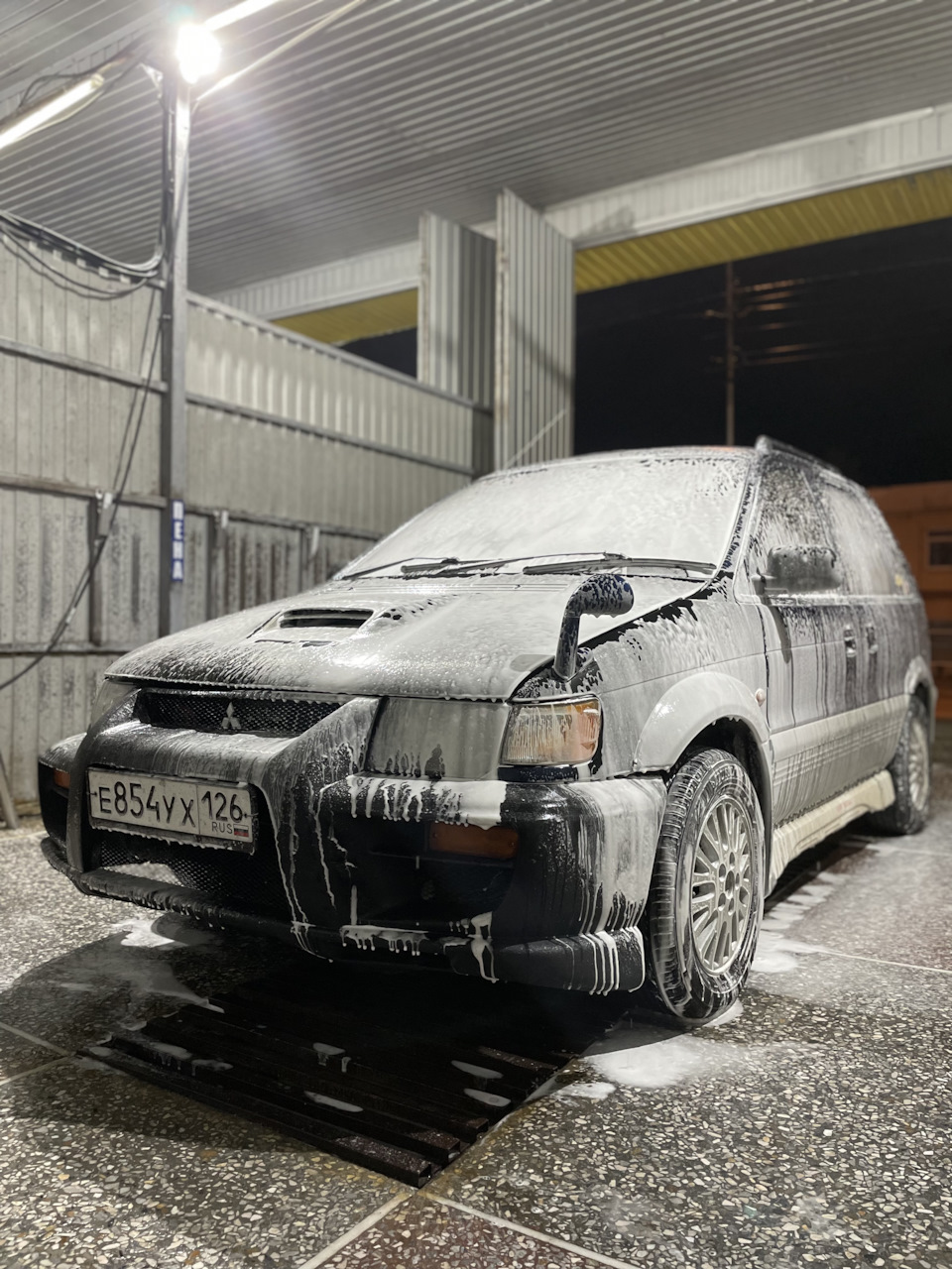 Установка бампера hyper sports gear — Mitsubishi RVR (1G), 2 л, 1994 года |  визит на сервис | DRIVE2